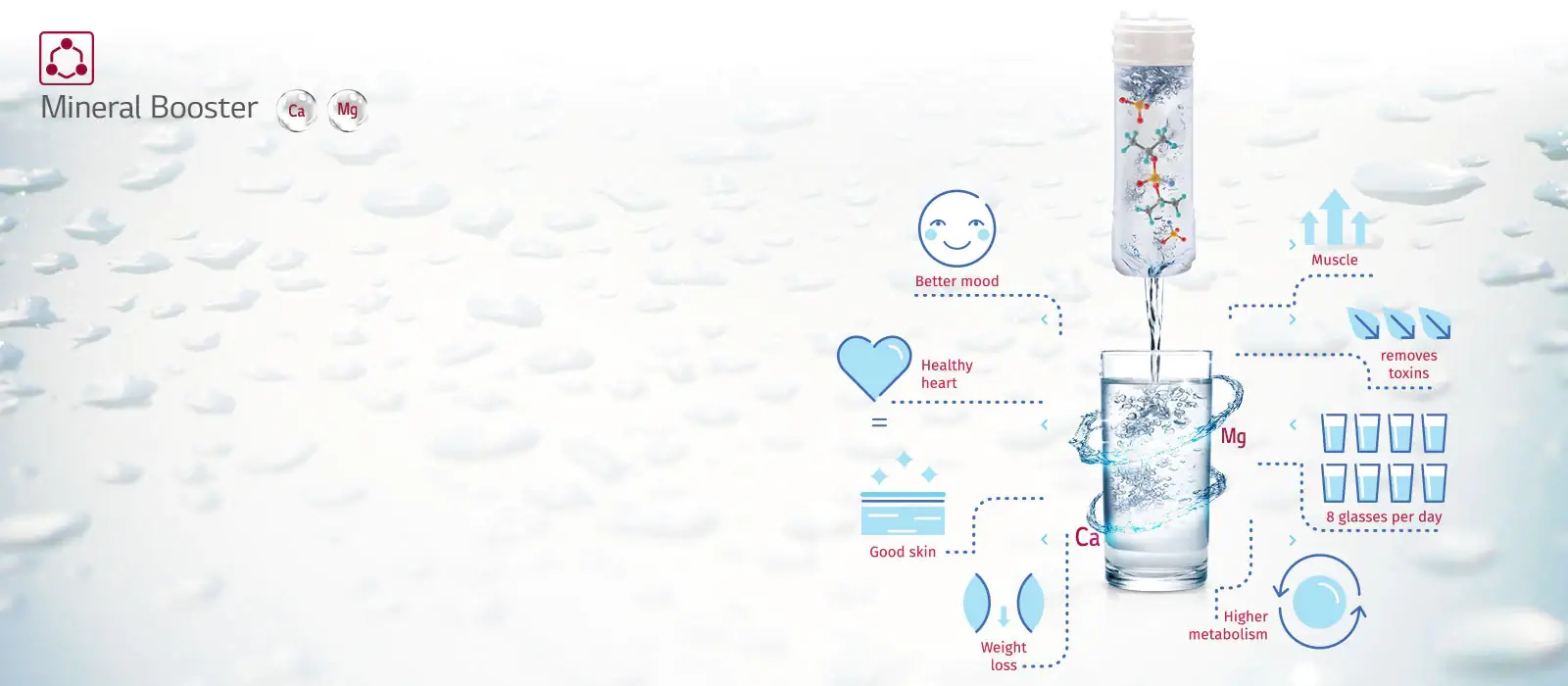 LG Water Purifier With Dual protection airtight Stainless steel Tank | WW140NP