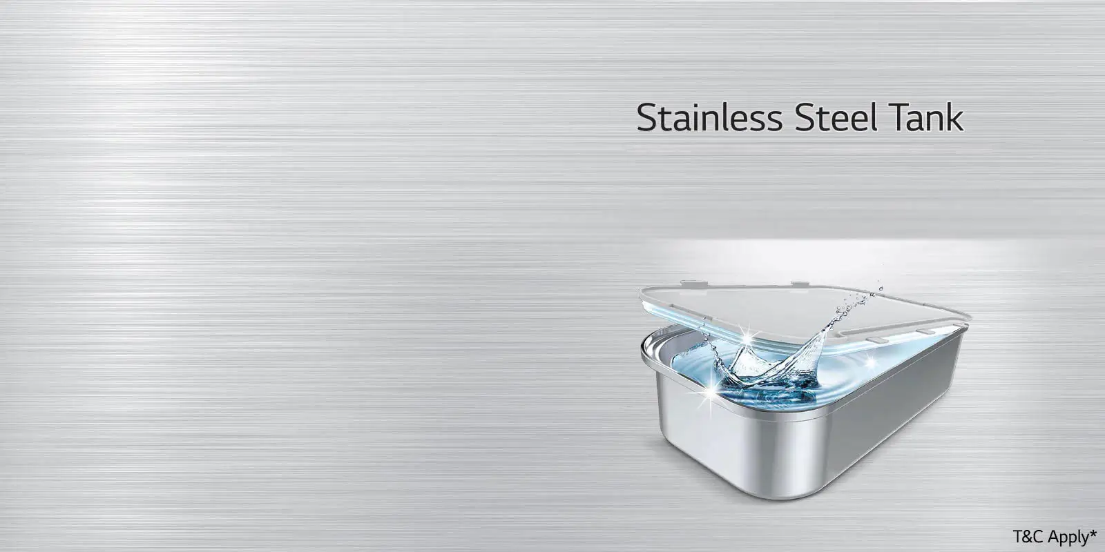 LG Water Purifier With Dual protection airtight Stainless steel Tank | WW140NP