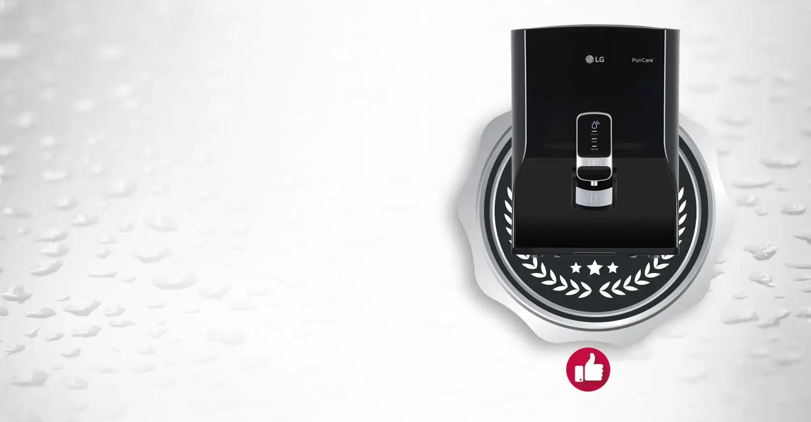 LG Water Purifier With Dual protection airtight Stainless steel Tank | WW140NP