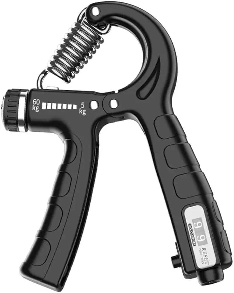 Adjustable Counting Hand Grip Exerciser - Multicolor