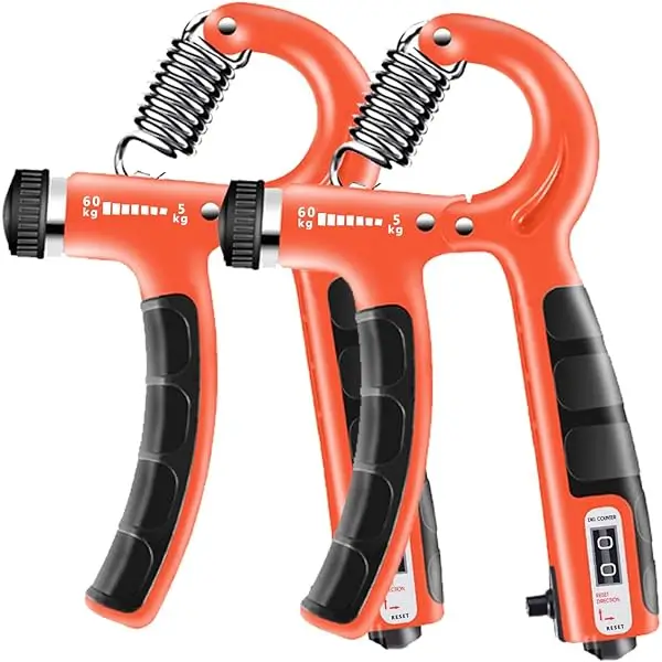 Adjustable Counting Hand Grip Exerciser - Multicolor