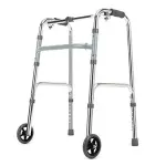 Folding Medical Patient Walker With Wheel