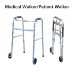 Folding Medical Patient Walker With Wheel