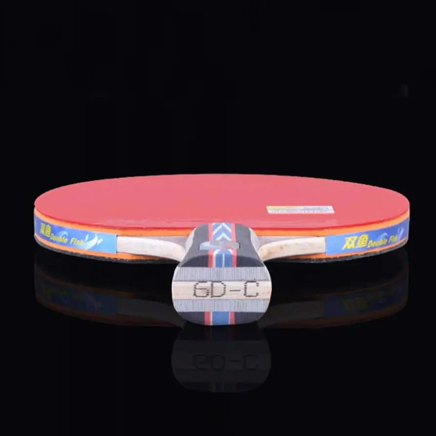 Double Fish Table Tennis Racket 6-DC - Multicolor