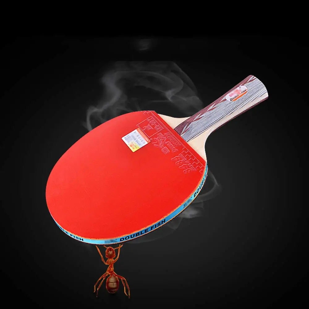 Double Fish Table Tennis Racket 6-DC - Multicolor