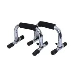 High Push Up Stand - Silver and Black