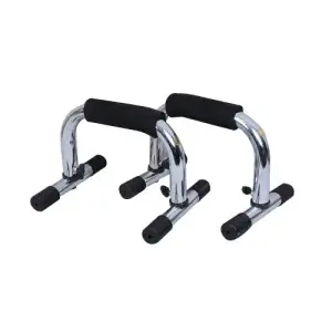 High Push Up Stand - Silver and Black