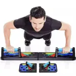 Portable Folding Push Up Stands Exercise Equipment - Multi-color