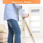 Elbow Crutch Walking Stick Adjustable - Multicolor