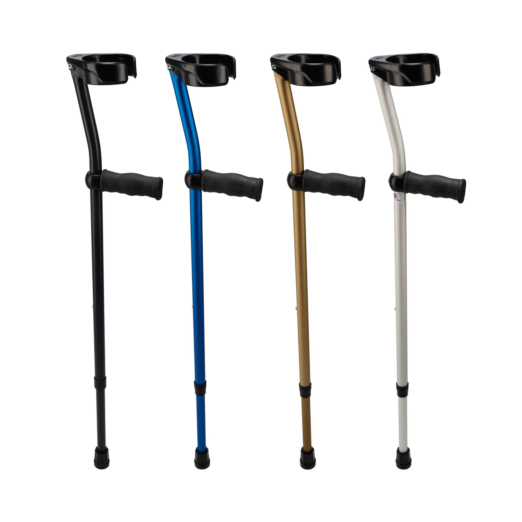 Elbow Crutch Walking Stick Adjustable - Multicolor