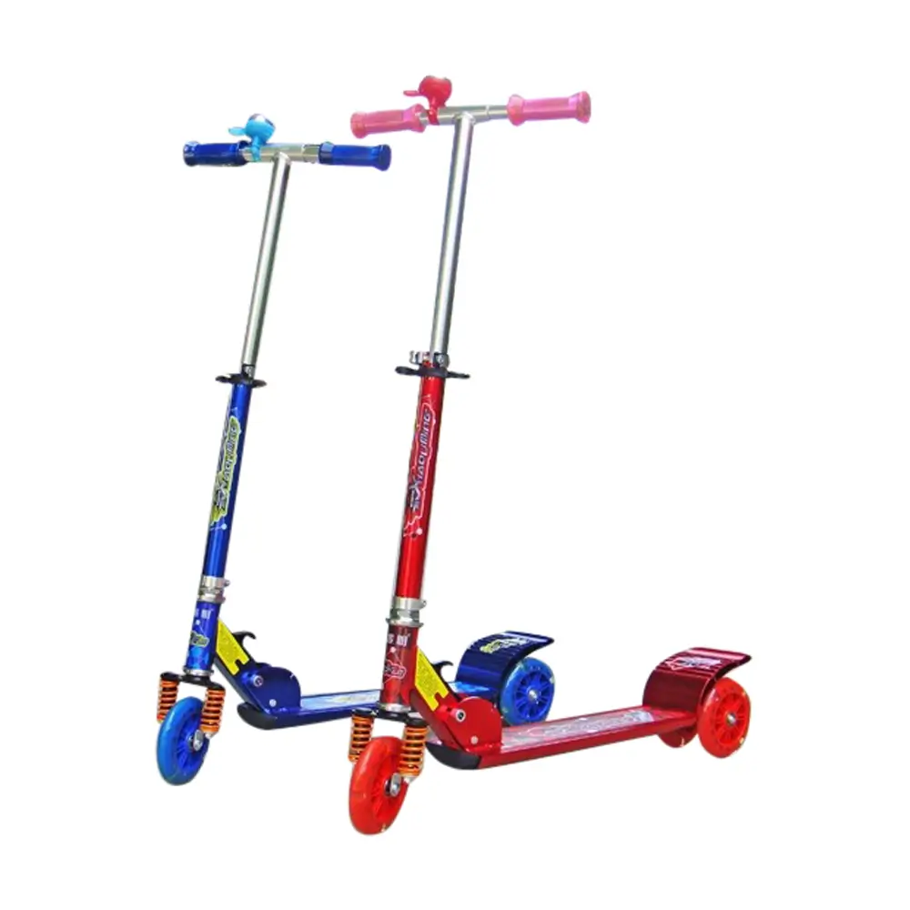 Lionman XLM-2009C Scooter With Lighting Wheel - Multicolor