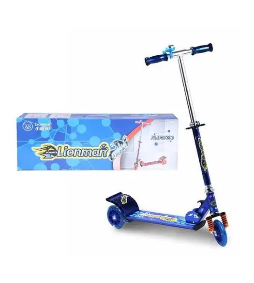 Lionman XLM-2009C Scooter With Lighting Wheel - Multicolor