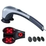 Double Head Full Body Massager Machine With Infrared Heating