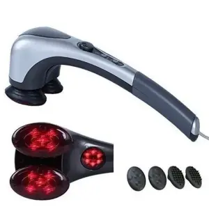 Double Head Full Body Massager Machine With Infrared Heating