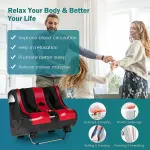 Vibration Heating Foot Calf Leg Massager