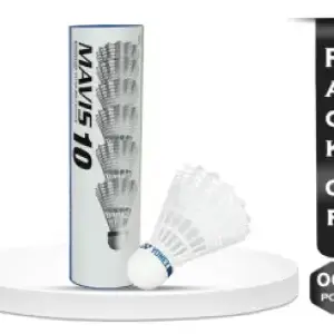 Pack Of 6 Pcs Yonex Mavis-10 Cork - White