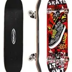 Skate Board - Medium - Multi-Color - Skate With Style On The Medium-Sized Skate Board - Featuring A Vibrant Multi-Color Design