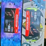 Skate Board - Medium - Multi-Color - Skate With Style On The Medium-Sized Skate Board - Featuring A Vibrant Multi-Color Design