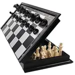 Magnetic Folding Chess Board - Medium