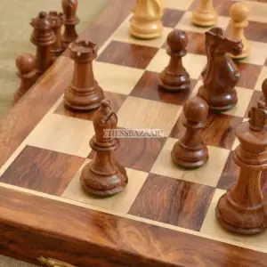 Wood Chess Board - Medium