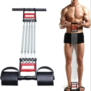 Chest Pull Expender 3 in 1 - Black & Red