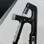 Adjustable Counting Hand Grip - Black & Silver