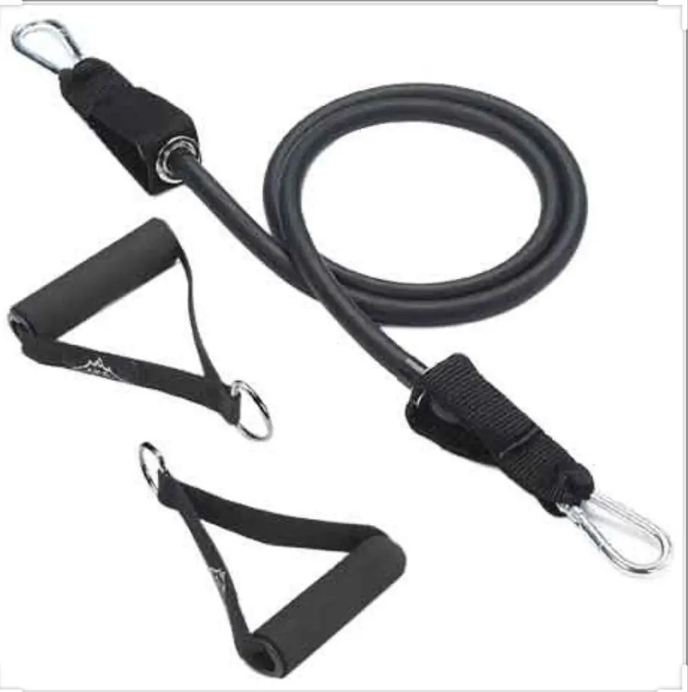 Combo Pack of Push Up Bar, Resistance Band, Figure Twister and A.Hand Grip
