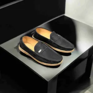 Black Color Super Premium Loffer for Men by unique footwear(L- 249)