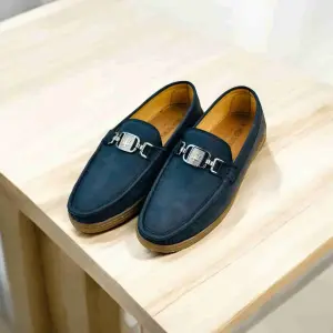 Super Premium Quality Black Loffer for Men by unique footwear (L- 210)