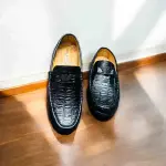 Super Premium Black Color Loffer by unique footwear(279)