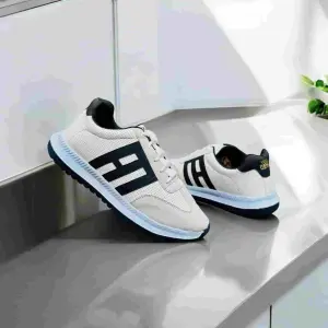 Cream Ash Color Super Premium Sneakers (L- 253)