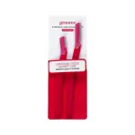Groome Eyebrow And Facial Razor- Scarlet Edge 2pcs