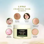 Lavino Charcoal Mask Infused With Tea Tree Oil- 50gm