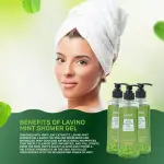 Lavino Mint Shower Gel- with Peppermint Extract ( 330ml)