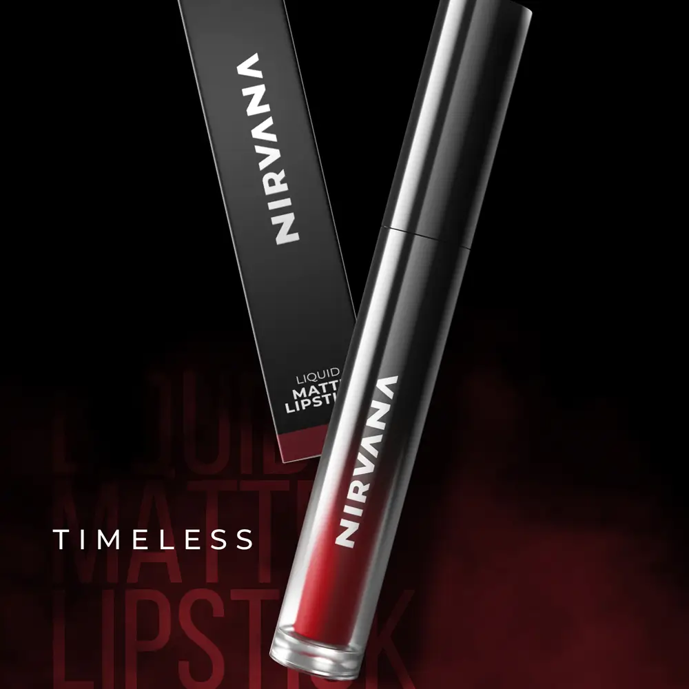 Nirvana Color Liquid Matte Lipstick- Timeless L02 (5ml)