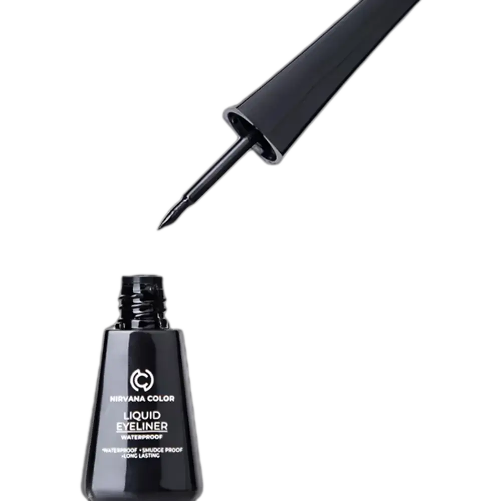 Nirvana Color Waterproof Liquid Eyeliner Deep Black- 3ml