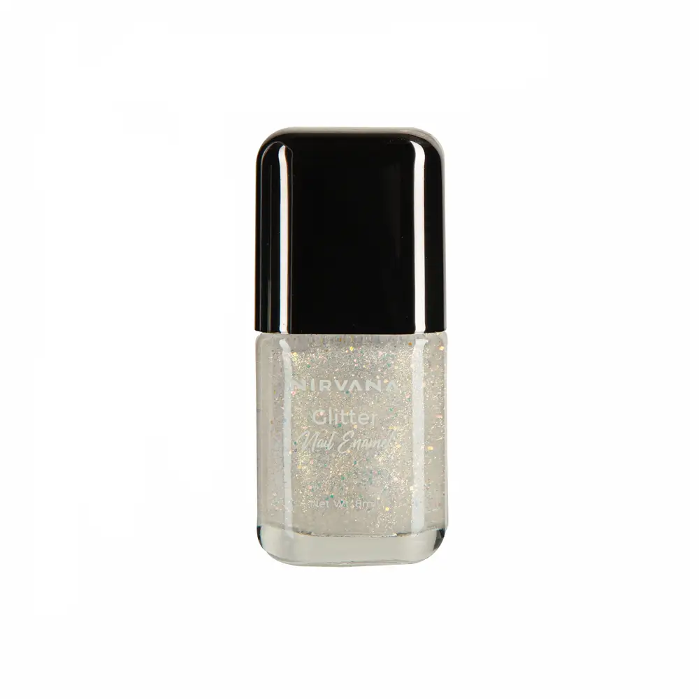 Nirvana Color Glitter Nail Enamel- Miracle Brush 21 (8ml)
