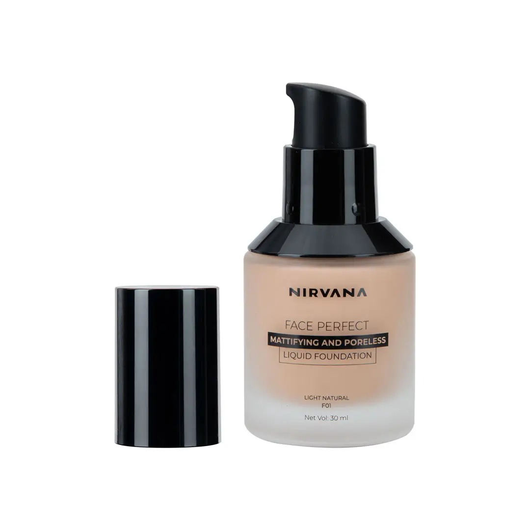 Nirvana Color Face Perfect Liquid Foundation- Light Natural F01 (30ml)