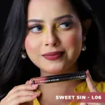 Nirvana Color Liquid Matte Lipstick- Sweet Sin L06 (5ml)