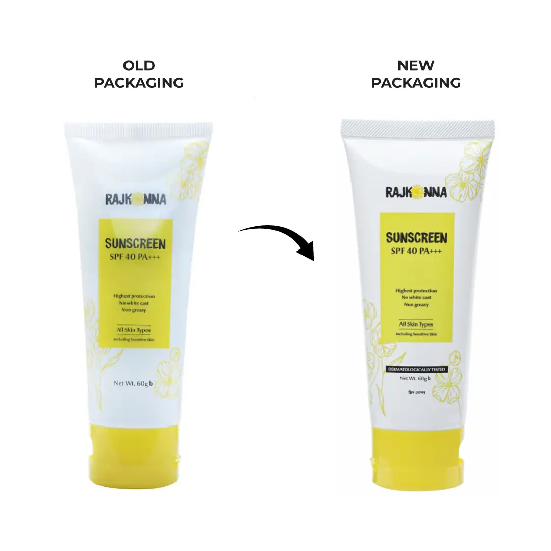 Rajkonna Sunscreen SPF 40 PA+++(60gm)