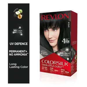 Revlon Color Silk- Black 1N- 80ml