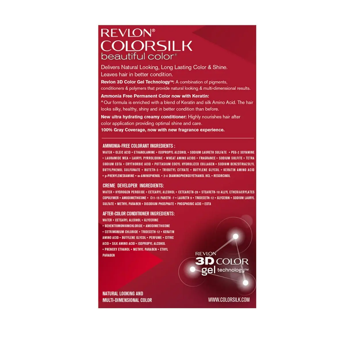 Revlon Color Silk Medium Golden Brown 4G 80ml