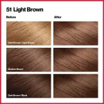 Revlon Colorsilk Hair Color Light Brown 51 (59.1ml)