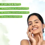 Mamaearth Ultra Light Indian Sunscreen SPF 50 PA++++ (80gm)
