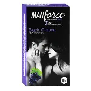 Black Graps Condom 10's Pack