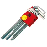 Hex Key 9 Pcs Set (Round)-Medium