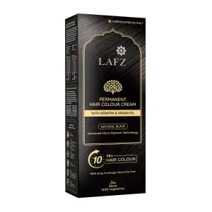 Lafz Permanent 10 Min Hair Color Cream Dubai 40ml Natural Black
