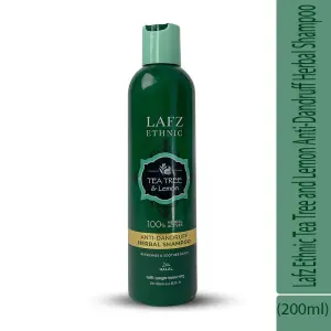 Lafz Ethnic Anti-Dandruff Herbal Shampoo 200ml Tea Tree & Lemon
