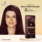 Lafz Permanent 10 Min Hair Color Cream Dubai 40ml Natural Burgundy