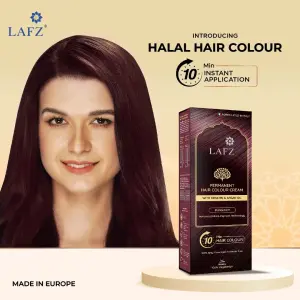 Lafz Permanent 10 Min Hair Color Cream Dubai 40ml Natural Burgundy